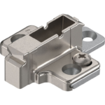 Piastra Clip Cerniera Montaggio a Croce Inferiore con Eccentrico Zinco Nichelato mm.09H | Blum